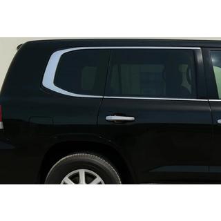 Complete raamlijsten rondom de ramen Design 2025 (2008-2015, RVS) Lexus LX570/450d 2008–2022 foto 1