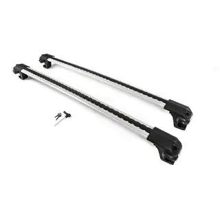 Dakdragers (dwarsbalken) voor dakrails Turtle (2 stuks) Nissan Pathfinder R51 2005–2014 foto 2