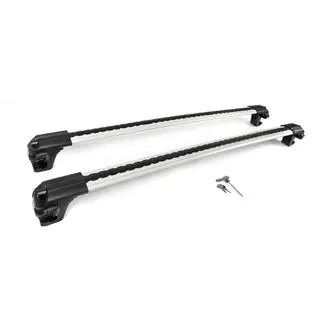Dakdragers (dwarsbalken) voor dakrails Turtle (2 stuks) Nissan Pathfinder R51 2005–2014 foto 3