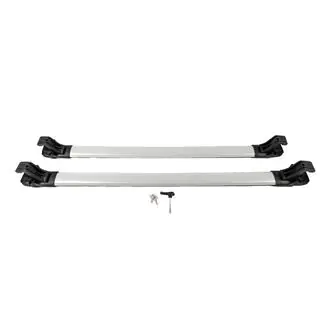 Dakdragers (dwarsbalken) voor dakrails Turtle (2 stuks) Nissan Pathfinder R51 2005–2014 foto 4