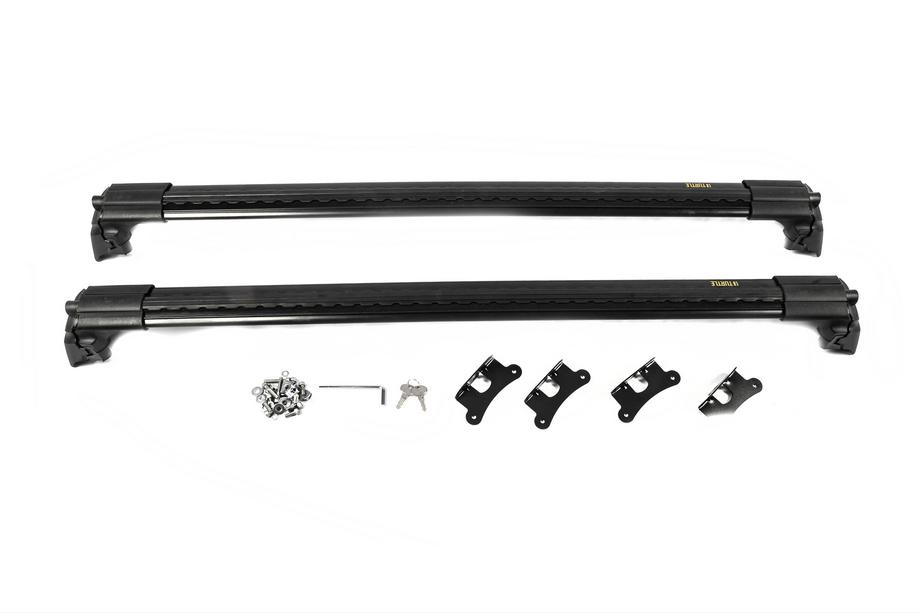 Jeep Compass 2016– Dakdragers (dwarsbalken) voor dakrails Turtle (2 stuks) Image