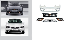 Seat Leon 2013–2020 Facelift bodykit voor 2017+ Cupra R (voor 2013-2017) foto 1