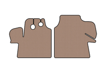 Fiat Ducato 1995–2006 Carsuit rubberen automatten (2002-2006, beige) foto 1