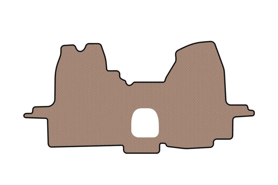Ford Transit 2000–2014 Rubberen automatten voor het interieur Carsuit (2000-2006, beige) Image