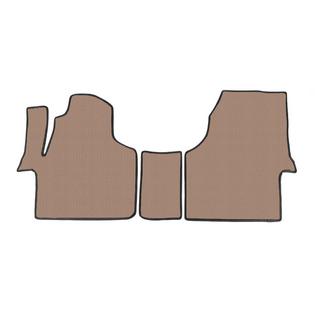 Rubberen vloermatten Carsuit V1 (Beige) Volkswagen Crafter 2006–2016 foto 1