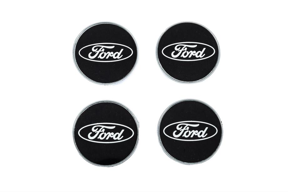 Ford Naafdoppen 54,5/50 mm zwart (4 stuks) Image