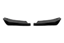 Universele Flap dorpelopzetstukken type A (2 stuks, hoogglans zwart, ABS-kunststof) foto 1