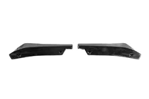 Universele Flap dorpelopzetstukken type A (2 stuks, hoogglans zwart, ABS-kunststof) foto 5