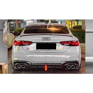Achterbumper diffuser V3 (voor S-Line 2021-2025, Carbon)