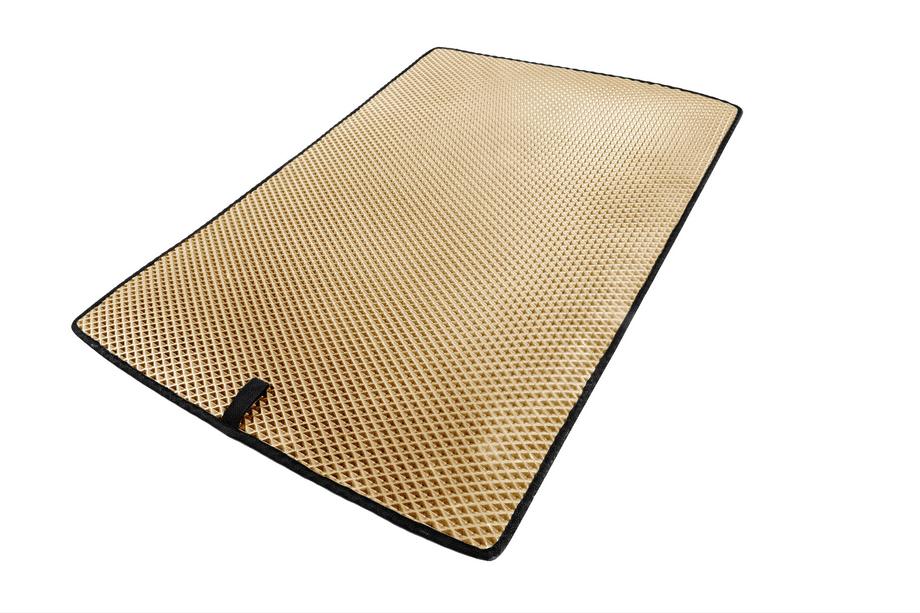 BMW 5/i5 Serie G60/G60E/G61 2023– EVA kofferbakmat (Voor G60, Beige) Foto 2