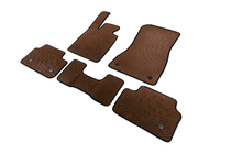 BMW 5/i5 Serie G60/G60E/G61 2023– EVA automatten (Voor G60/61, Bruin) foto 5