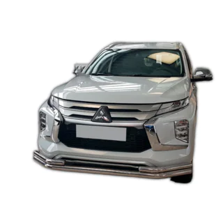 Bullbar ST085 (2020+, roestvrij staal) Mitsubishi Pajero Sport 2015– foto 2