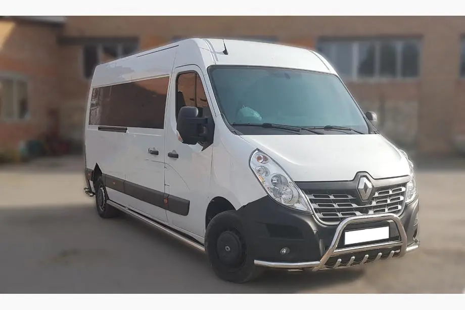 Renault Master 2011–2023 Bullbar WT003-Exlusive (RVS) Image
