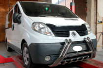 Renault Trafic 2001–2015 Bullbar F1-01 (RVS) foto 3
