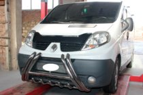 Nissan Primastar 2002–2014 Bullbar F1-01 (RVS) foto 2