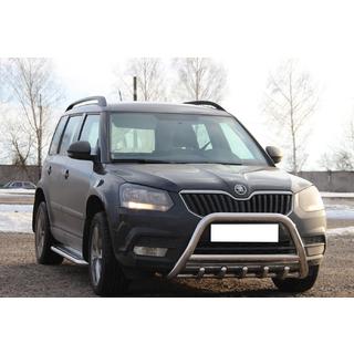 Bullbar WT003 (RVS) Skoda Yeti 2009–2017 foto 4