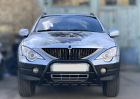 SsangYong Kyron 2005–2014 Bullbar Black WT003 (RVS) foto 1