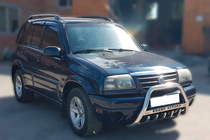 Suzuki Vitara 1998–2006 Bullbar WT004 (RVS) foto 2