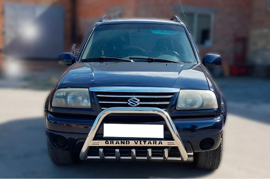 Suzuki Vitara 1998–2006 Bullbar WT004 (RVS) Image