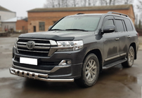 Toyota Land Cruiser 200 2007–2021 RVS bullbar voorzijde ST015 (2015+) foto 3