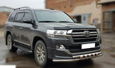 Toyota Land Cruiser 200 2007–2021 RVS bullbar voorzijde ST015 (2015+) foto 2