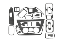 Mitsubishi Lancer 9 2004–2008 Dashboardpaneel covers V2 (Meric) Houtlook foto 1