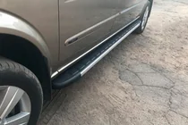 Mercedes Viano 2004–2014 Duru side steps (2 stuks, aluminium) foto 1