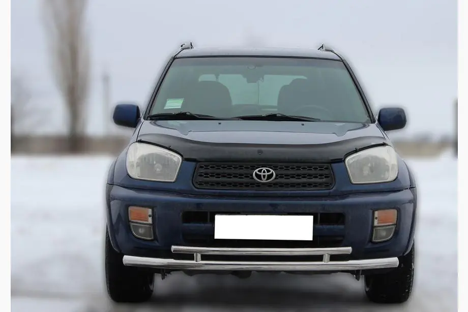 Toyota Rav 4 2001–2005 RVS voorbescherming ST014-1 Image