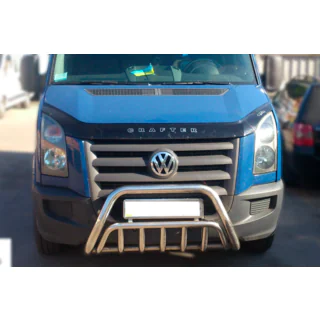 Voorste bullbar WT002 (RVS) Volkswagen Crafter 2006–2016 foto 2