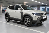 Dacia Duster 2024– Side steps Tayga Grey V1 (set van 2, aluminium) foto 1