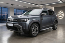 Dacia Duster 2024– Side steps Allmond Grey (2 stuks, aluminium) foto 1