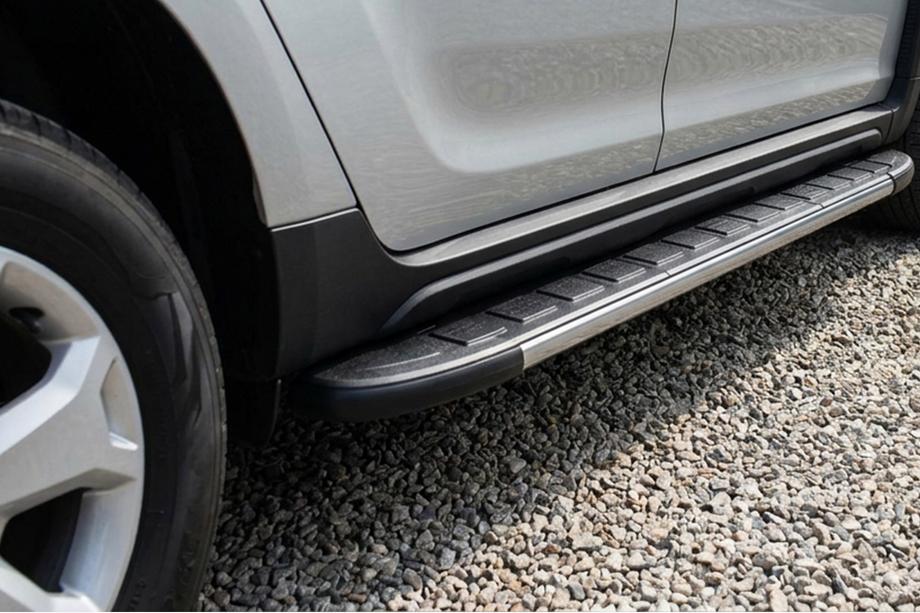 Dacia Duster 2024– DURU side steps (2 stuks, aluminium) Image