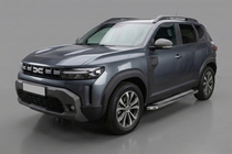 Renault Duster 2024– Zijtreden Maydos V2 (2 st., aluminium/RVS) foto 1