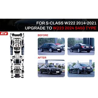 Restylingkit voor W223 AMG Line (met deurgrepen en inserts)