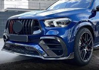 Mercedes GLE Coupé C167 2019– Radiateurgrille GT Panamericana GT-R Carbon (voor AMG-Line/GLE53/GLE63 2019-2023) foto 9