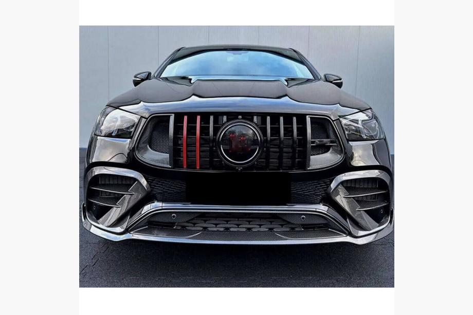 Mercedes GLE Coupé C167 2019– Radiateurgrille GT Panamericana GT-R Carbon (voor AMG-Line/GLE53/GLE63 2019-2023) Image