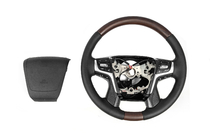 Toyota Land Cruiser 200 2007–2021 Stuurwiel met verwarming (donker hout) foto 6