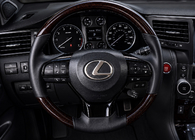 Lexus LX570/450d 2008–2022 Stuurwiel compleet (verwarmd, houtlook) foto 1