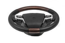 Toyota Land Cruiser Prado 150 2009–2023 Stuurwiel met verwarming (donker hout) foto 2
