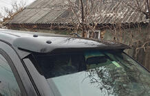 Nissan Navara 2006–2015 Voorruitvizier (op frame) foto 2