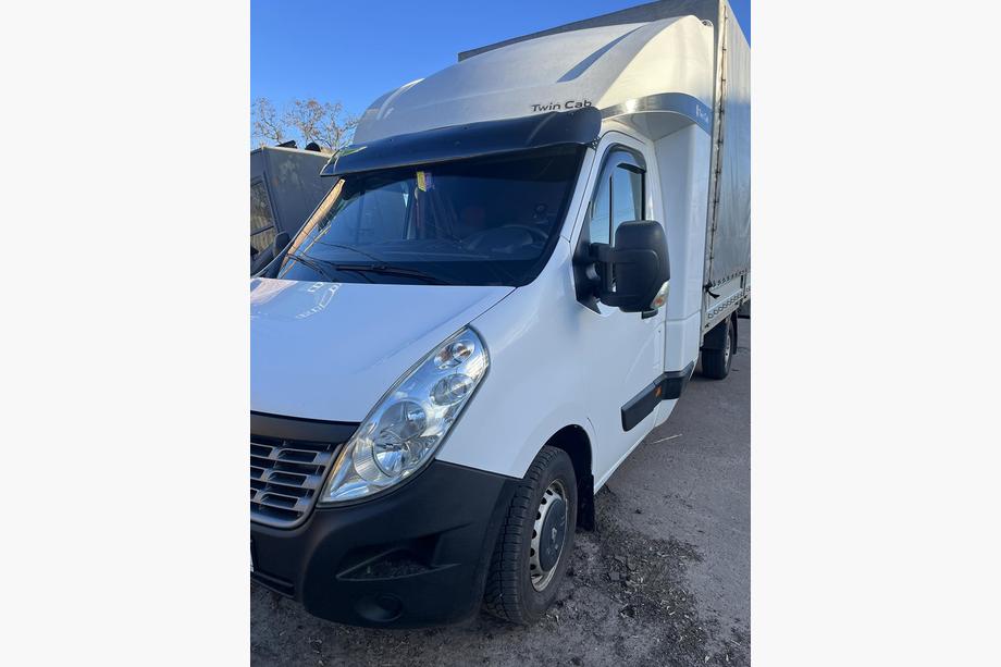 Opel Movano 2010–2021 Voorruit vizier V1 (zwart hoogglans, 5 mm) Foto 4