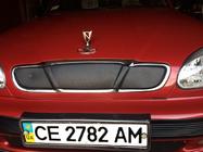 Daewoo Lanos 1998–2017 Winterafdekking voor grille (bovenste) foto 3