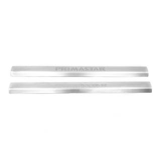 Instaplijsten Laser-style (2 stuks, staal) Nissan Primastar 2002–2014 foto 2