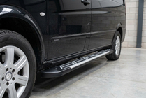 Mercedes Vito W639 2004–2014 Sunrise side steps (set van 2, aluminium) foto 1
