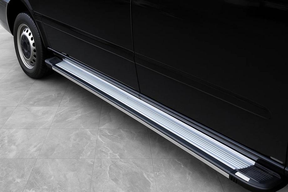 Mercedes Vito W639 2004–2014 Rainbow zijtreden (set van 2, aluminium) Extra lang (ExtraLong) Image