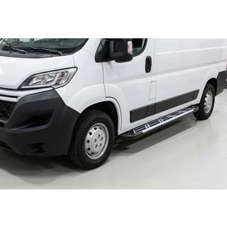 Sunrise side steps (set van 2, aluminium) Fiat Ducato 2006–2025 foto 1