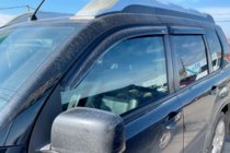 Nissan X-trail T31 2007–2014 Raamdeflectoren voor (2 st., HIC) foto 1