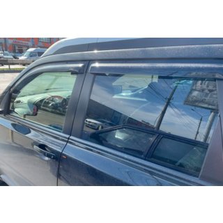 Raamdeflectoren voor (2 st., HIC) Nissan X-trail T31 2007–2014 foto 3