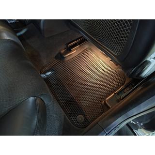 Carsuit rubberen automatten (Zwart) Audi A4 B6 2000–2004 foto 2