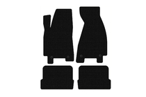 Audi 80/90 1987–1996 Carsuit rubber automatten (1991-1996, Coupé, zwart) foto 1